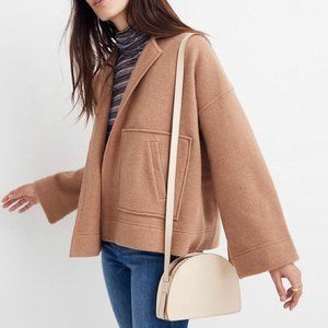 MMadewell Lisbon Merino Wool Tan Sweater Jacket XXS